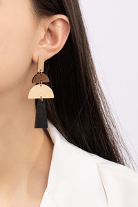 Arch & Geo Shape Earrings