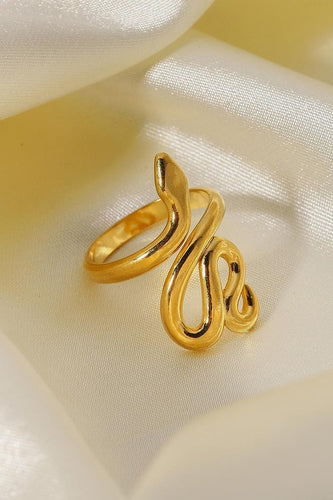 Gold Snake Ring