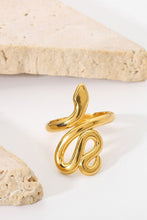 Load image into Gallery viewer, Gold Snake Ring