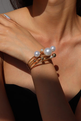 Pearl Cuff  Bracelet