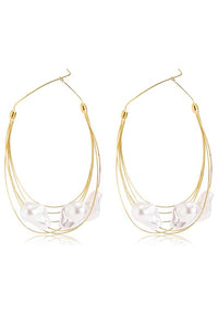 Tassel Pearl Earrings