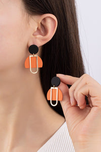 Allyson's Color Coated Drop Earrings