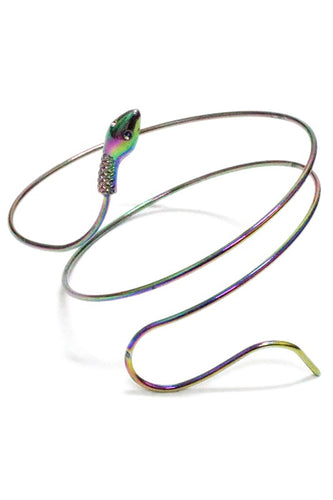 Iridescent Wrap Arm Bracelet
