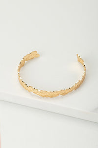 Hammered Cuff  Bracelet