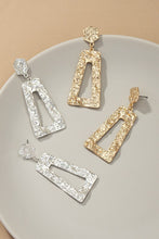Load image into Gallery viewer, Jackie Hammered Drop Earrings