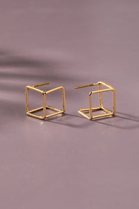 Cube Stud Earrings