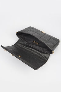 She's Bad Linen Crossbody