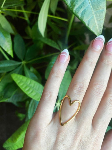 Open Heart Ring