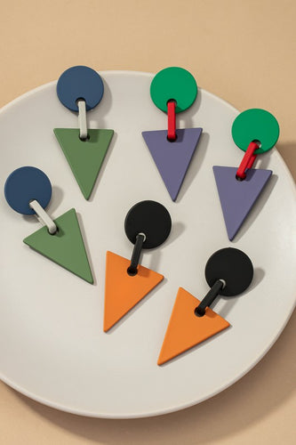 Color Block- Party Earrings