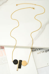 Geo Shapes Necklace