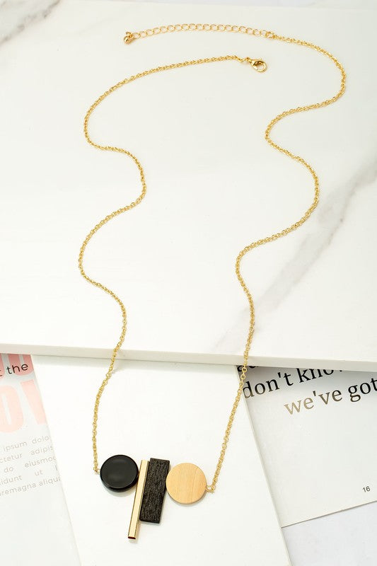 Geo Shapes Necklace