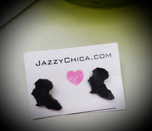 Load image into Gallery viewer, Dainty Africa Studs