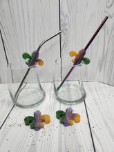 Load image into Gallery viewer, Flur de lis (Mardi Gras) Straw Toppers