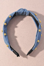 Load image into Gallery viewer, Denim Headband