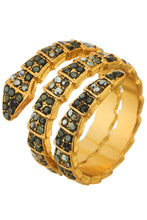 Load image into Gallery viewer, Rhinestone Snake Ring