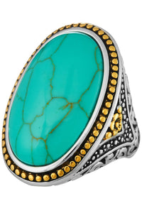 Turquoise Beauty -Oval