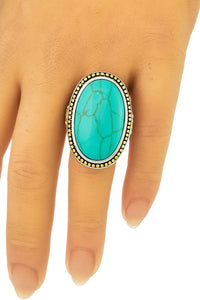 Turquoise Beauty -Oval