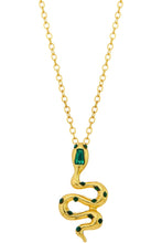 Load image into Gallery viewer, Snake Pendant Necklace