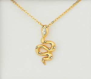 Snake Pendant Necklace