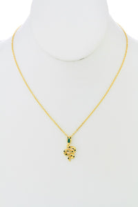 Snake Pendant Necklace