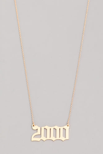 2000 Necklace