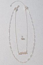 Load image into Gallery viewer, MAMA Layered Necklace Set
