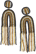 Load image into Gallery viewer, Rainbow Tassel Earrings