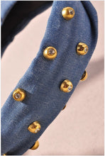 Load image into Gallery viewer, Denim Headband
