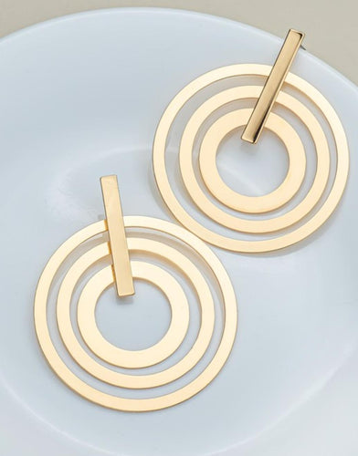 Trio Bar Hoop Earrings