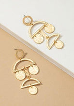 Load image into Gallery viewer, Geo Chandelier Earrings